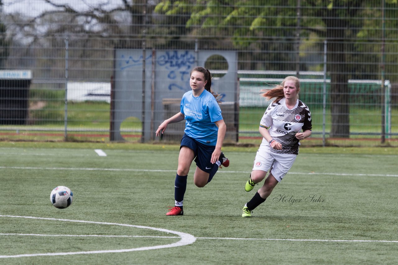 Bild 288 - B-Juniorinnen Ellerau - St. Pauli : Ergebnis: 1:1